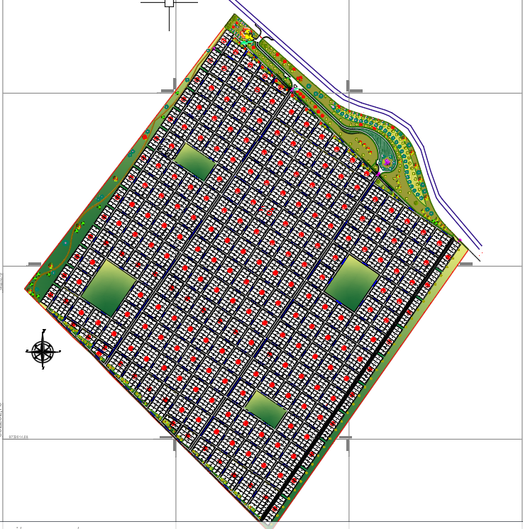Plano general aportado por el arquitecto